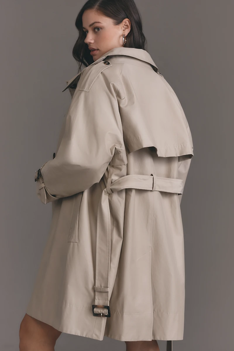 Barbour Plus Maia Showerproof Trench Coat