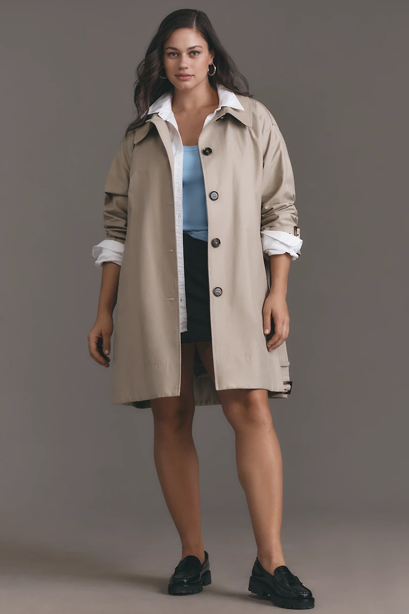 Barbour Plus Maia Showerproof Trench Coat