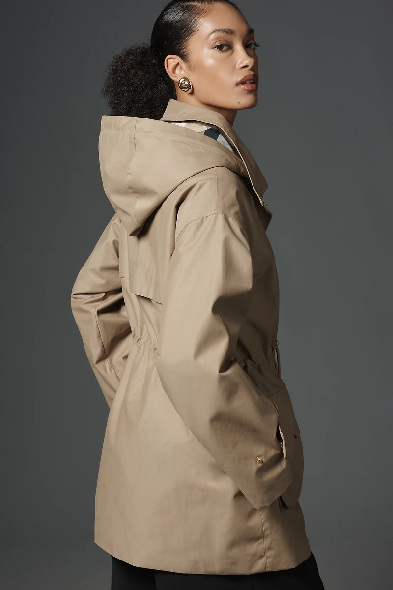 Barbour Fallyn Showerproof Hooded Rain Jacket