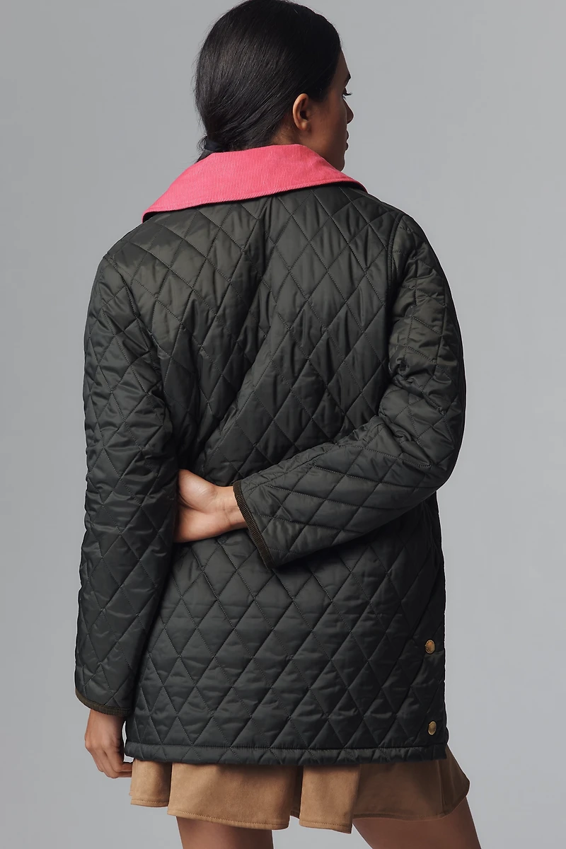 Barbour x Anthropologie Icons Liddesdale Quilted Jacket