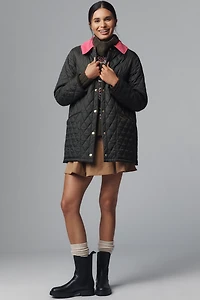 Barbour x Anthropologie Icons Liddesdale Quilted Jacket