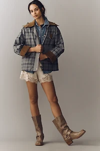 Barbour Carnforth Cotton Tartan Hooded Jacket