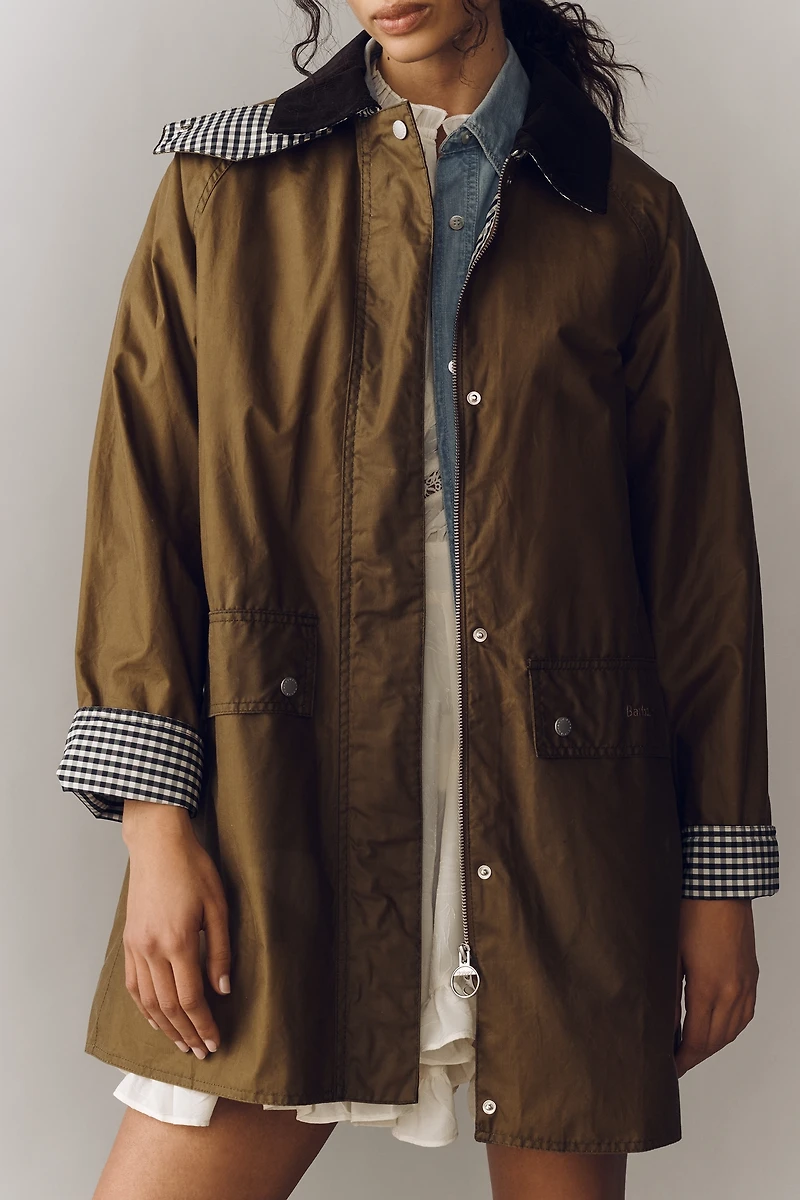 Barbour Wren Waxed Cotton Jacket