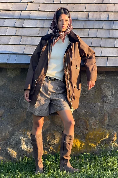 Barbour Highclere 100% Cotton Waxed Jacket
