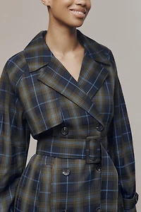 Avec Les Filles Belted Trench Coat