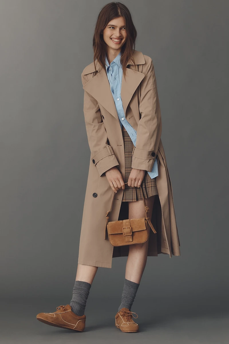 Avec Les Filles Oversized Belted Trench Coat