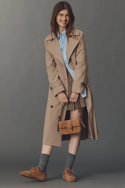 Avec Les Filles Oversized Belted Trench Coat