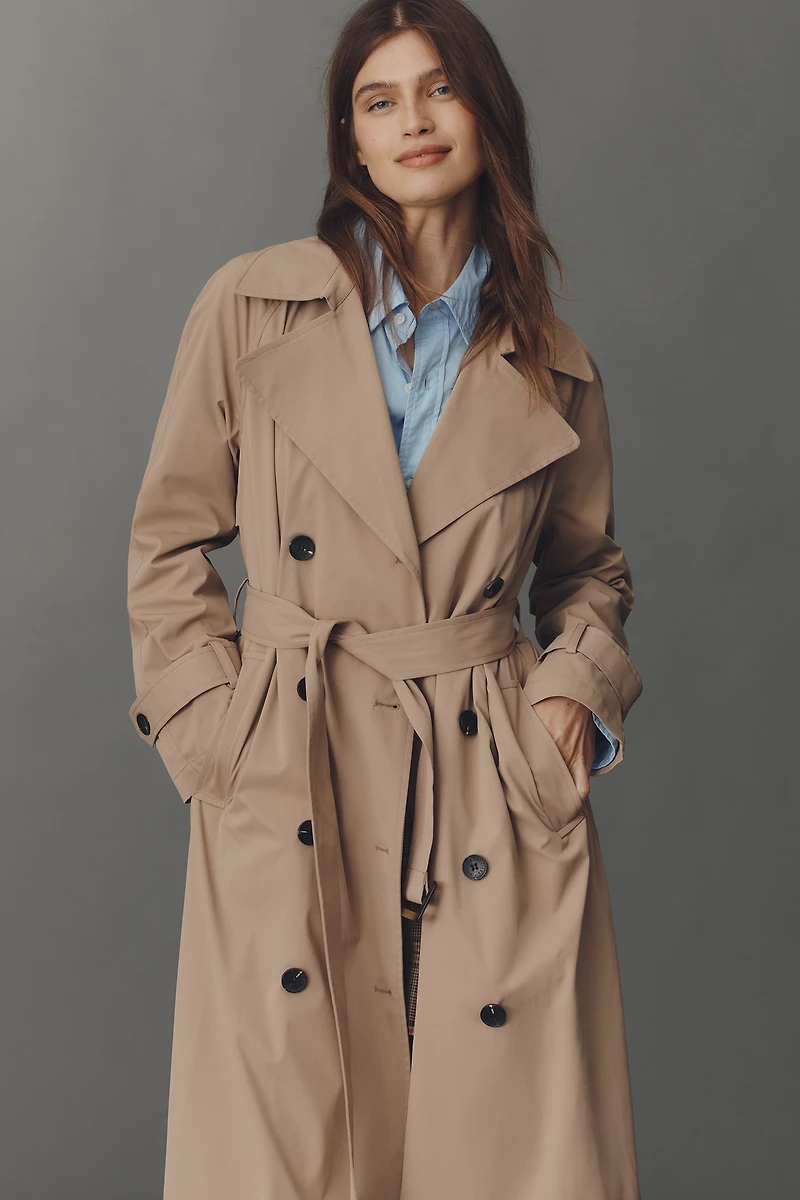Avec Les Filles Oversized Belted Trench Coat