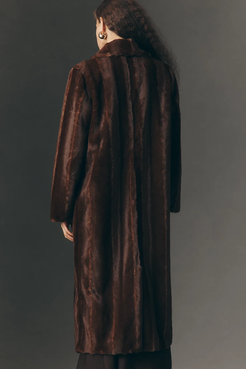 Avec Les Filles Faux Fur Coat