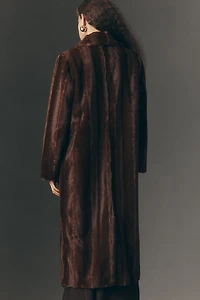 Avec Les Filles Faux Fur Coat