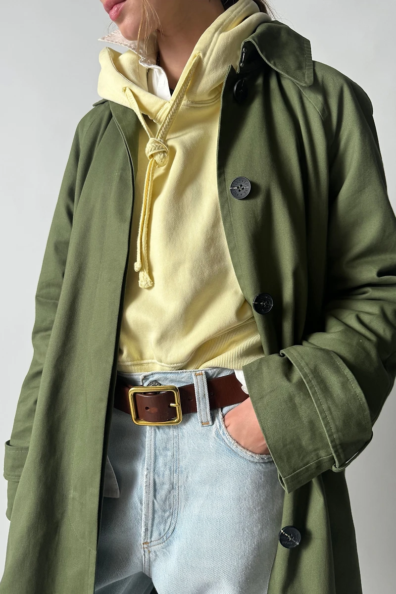 Avec Les Filles Long Trench Coat