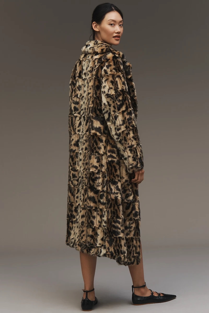 Unreal Fur Long Song Faux-Fur Coat
