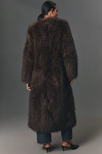 APPARIS Nolwen Faux-Fur Maxi Coat