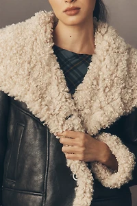 Lamarque Demi Faux-Shearling Coat