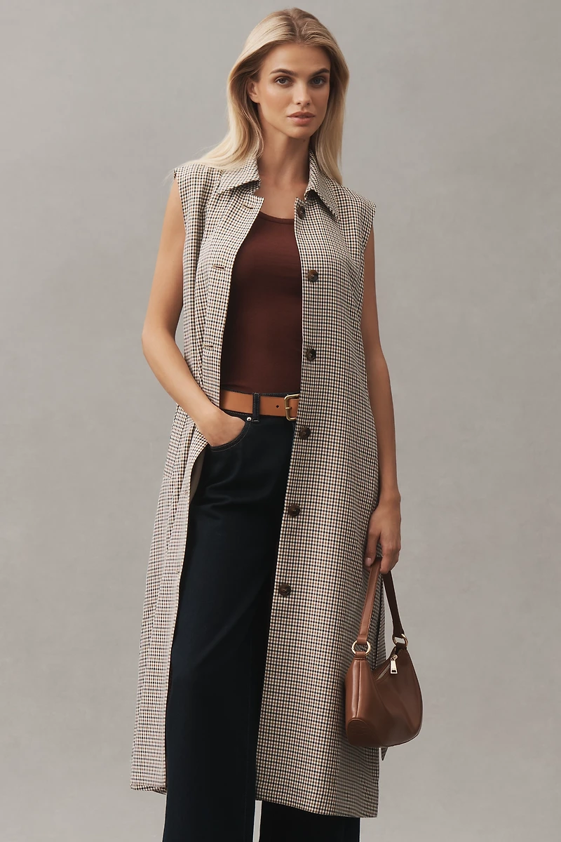 Mare Twofer Vest Trench Coat