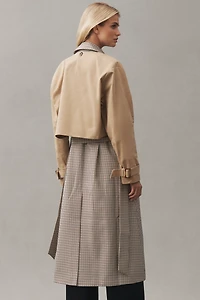 Mare Twofer Vest Trench Coat