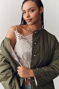 Sanctuary Quilted Reversible Floral Jacket