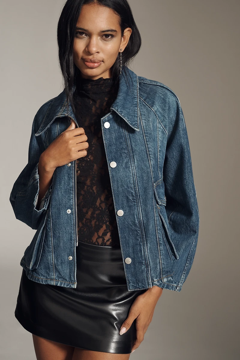 Pilcro Denim Swing Jacket