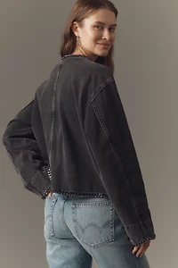 Pilcro Chain Denim Jacket