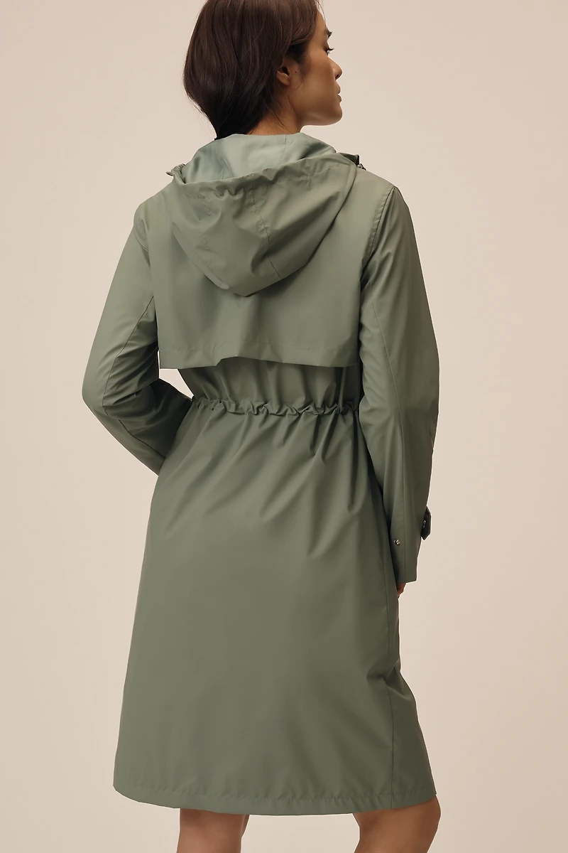 Ellen Tracy Longline Raincoat