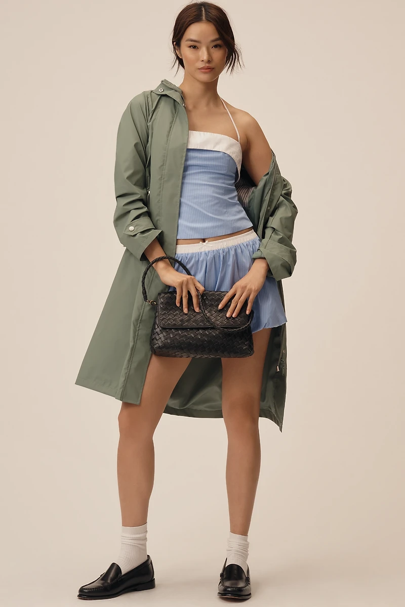 Ellen Tracy Longline Raincoat