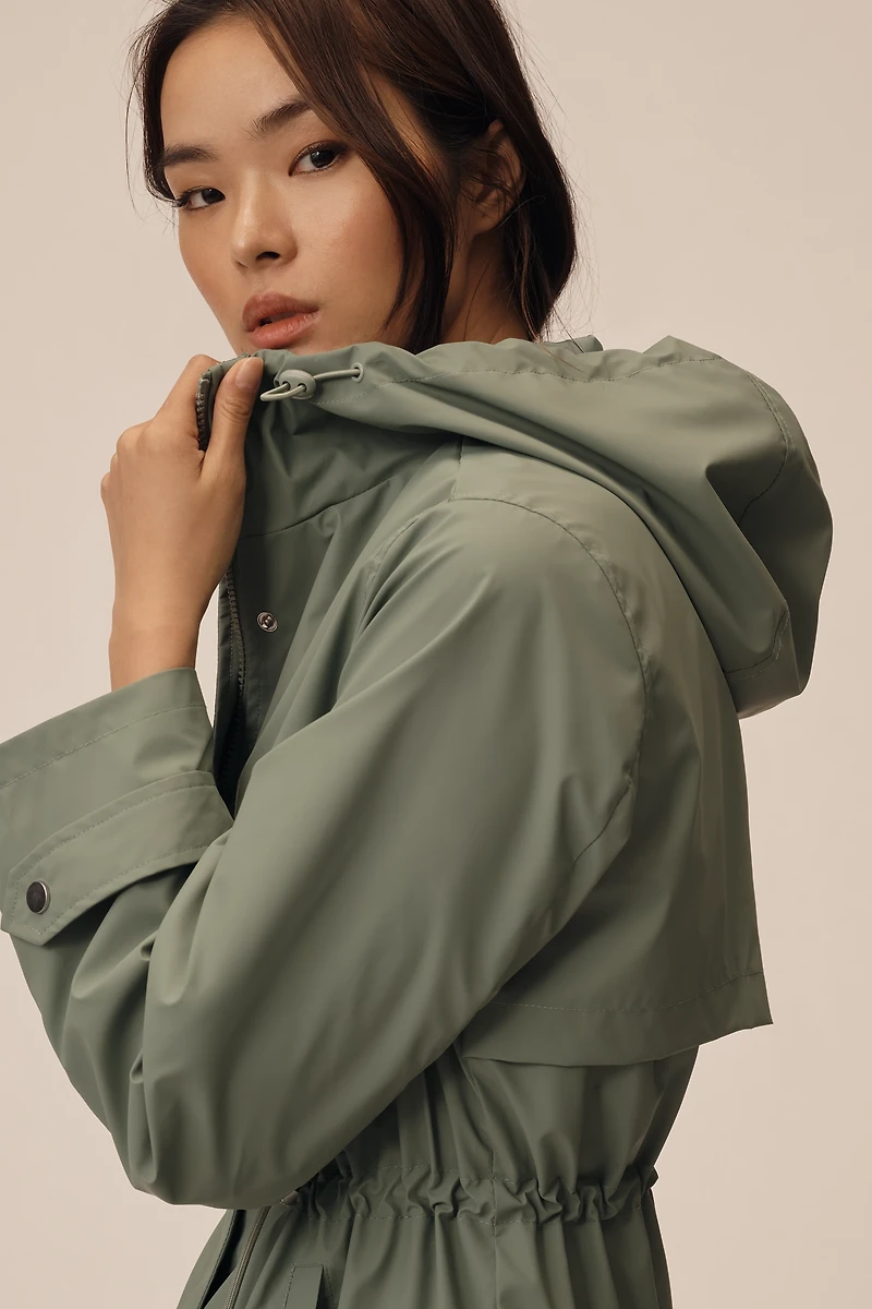 Ellen Tracy Longline Raincoat