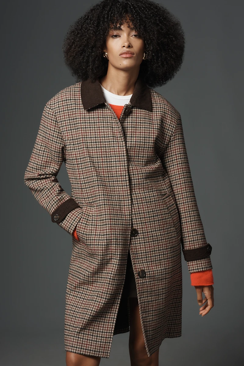 NVLT Houndstooth Barn Coat