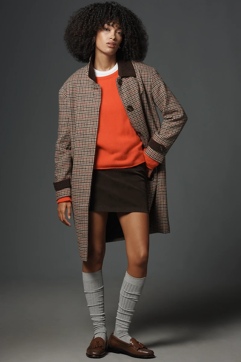 NVLT Houndstooth Barn Coat