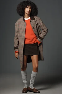 NVLT Houndstooth Barn Coat