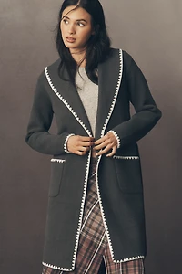 NVLT Whipstitch Wrap Coat