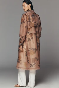 NVLT Organza Trench Coat