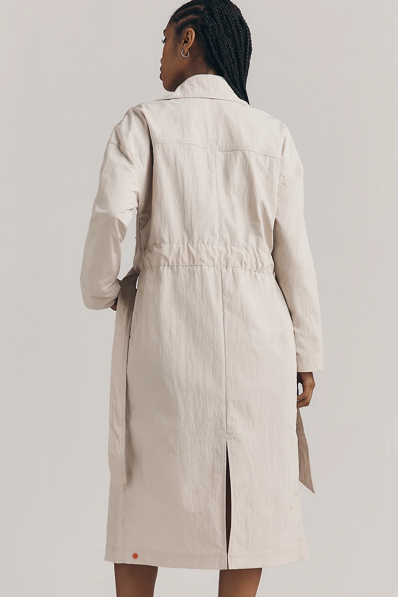 Hunter Patti Belted Utility Trench Coat