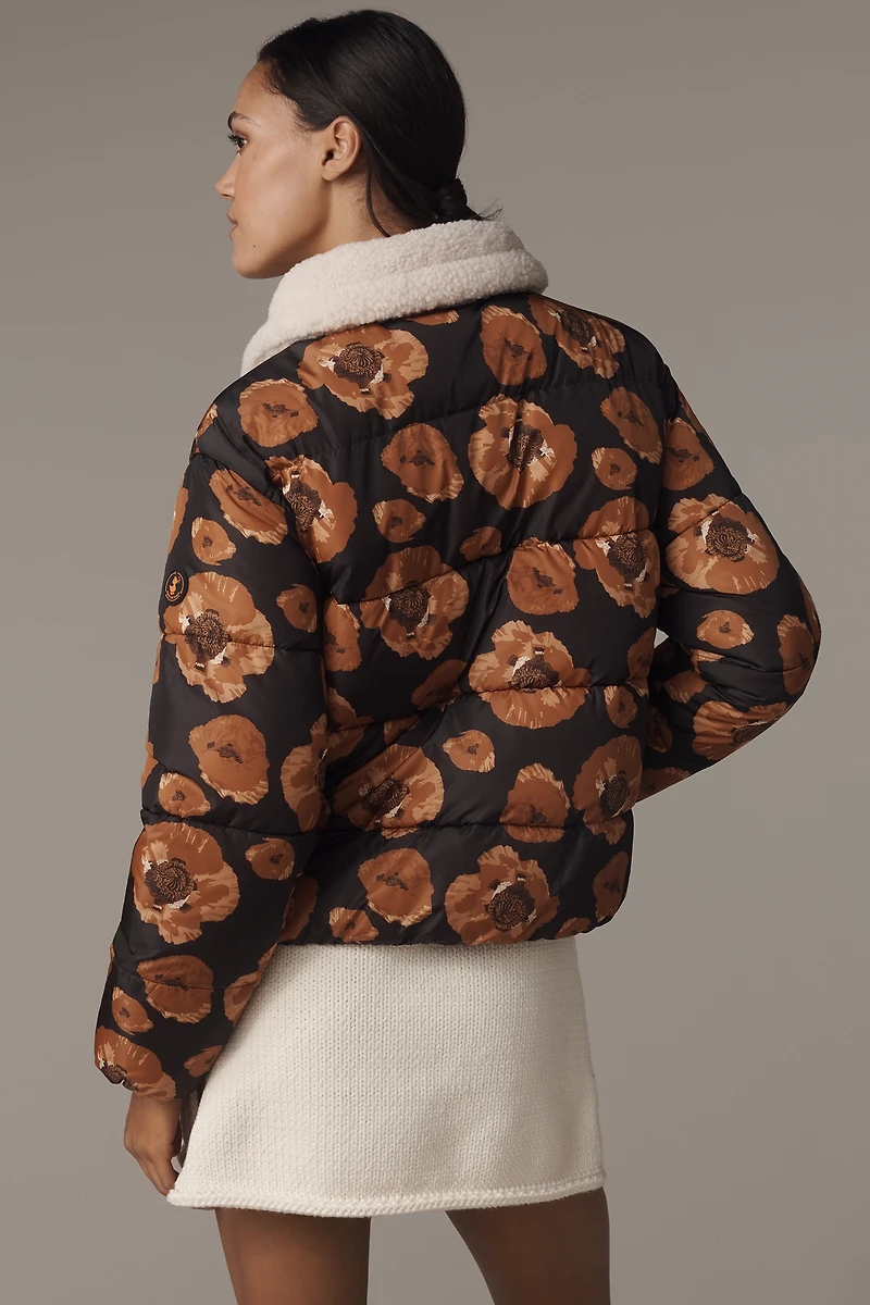 Save The Duck Faux-Shearling Puffer Jacket