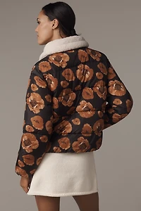 Save The Duck Faux-Shearling Puffer Jacket