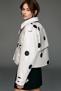 Maeve Crop Trench Coat