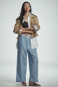 By Anthropologie Crop Trench Coat