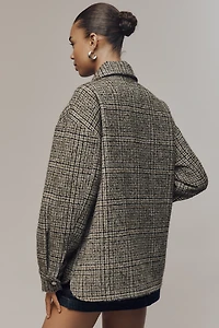 Maeve Tweed Shirt Jacket