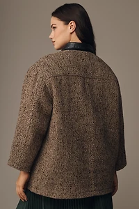 Pilcro Wool Blend Barn Jacket