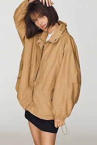 Maeve Funnel-Neck Tech Jacket