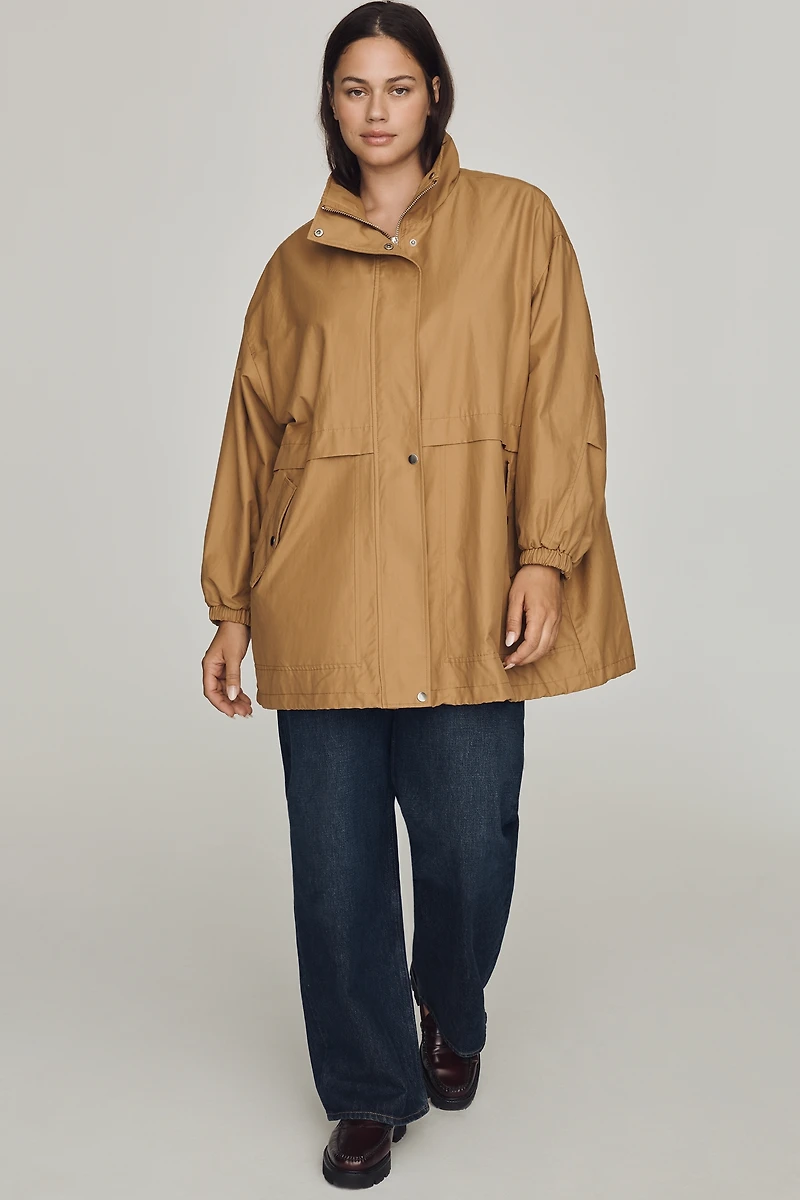 Maeve Funnel-Neck Tech Jacket
