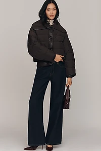 rag & bone Gloria Mixed Media Puffer Jacket