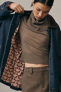 Maeve Denim Barn Coat