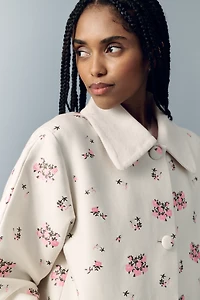 Baum und Pferdgarten Daisy Floral Trench Coat