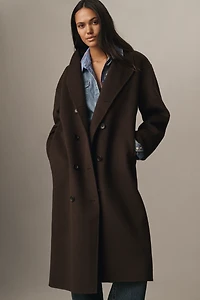 Alex Mill Sophia Long Wool Blend Coat