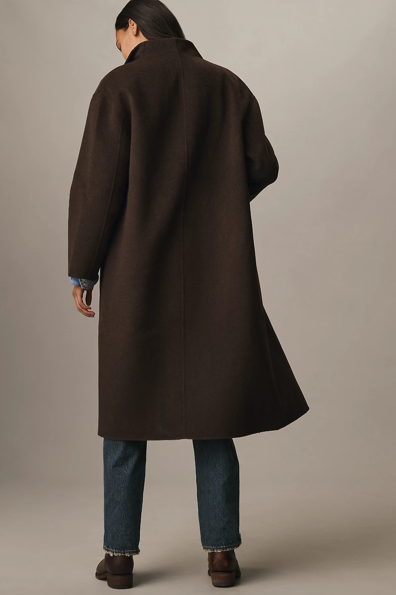 Alex Mill Sophia Long Wool Blend Coat