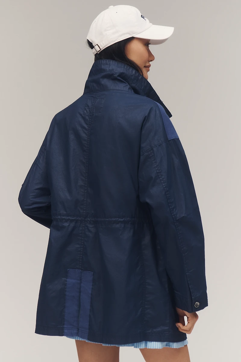 Pilcro Waxed Cotton Utility Jacket