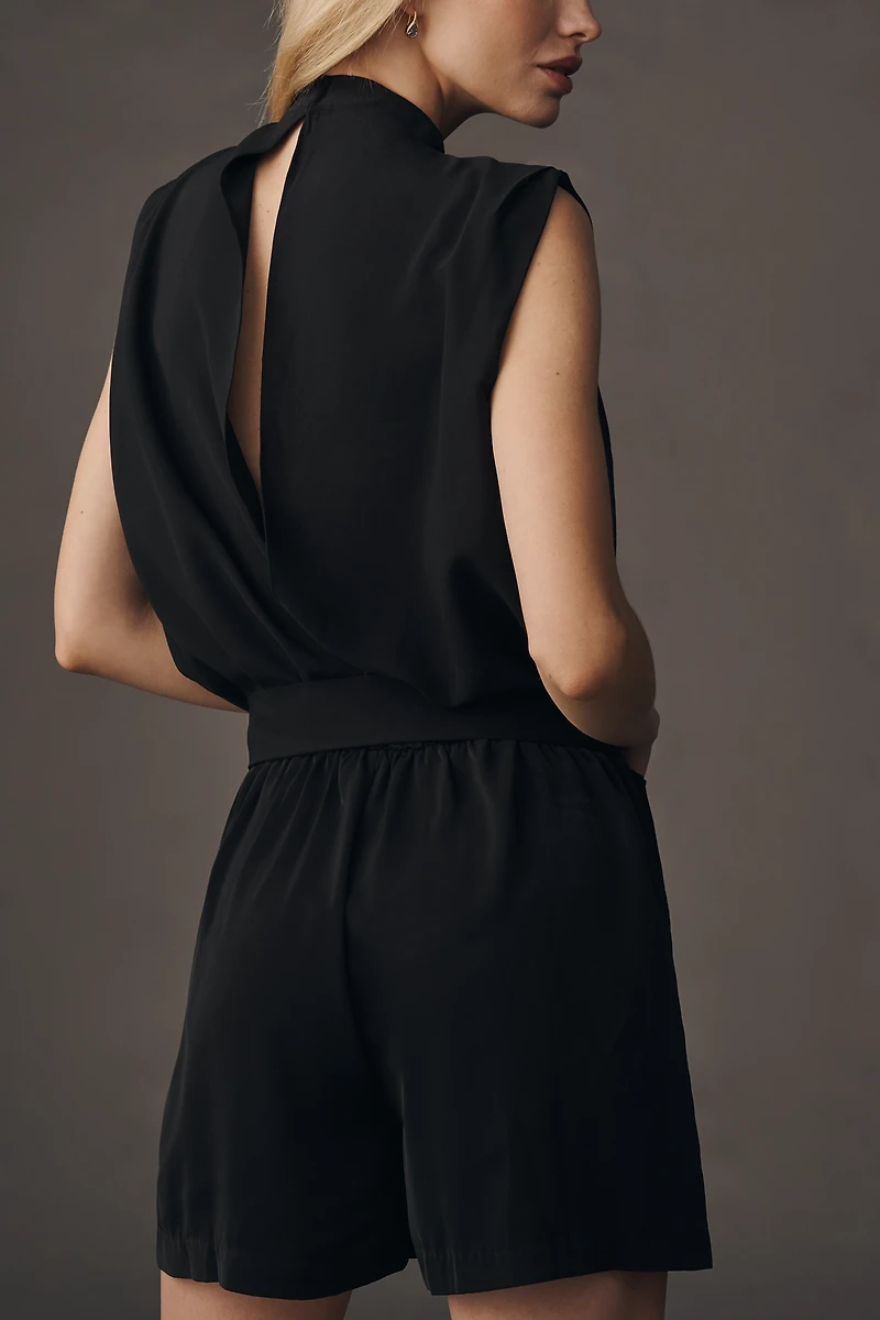 Bishop + Young Beckette High-Neck Romper