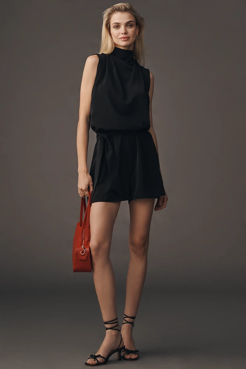 Bishop + Young Beckette High-Neck Romper