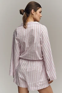 Faithfull The Brand Aksel Long-Sleeve V-Neck Romper