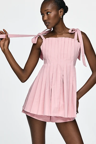 Line & Dot Amnesia Romper